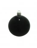 Venkovní vánoční ozdoba - vánoční koule, 20 cm, černá (1 ks)