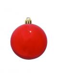 Venkovní vánoční ozdoba - vánoční koule, 30 cm, červená (1 ks)