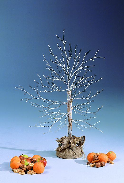 Bobulový strom bílá/120cm