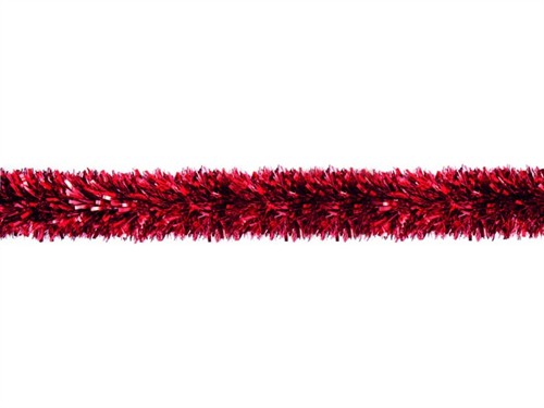 Vánoční řetěz červený, 12 x 180cm 