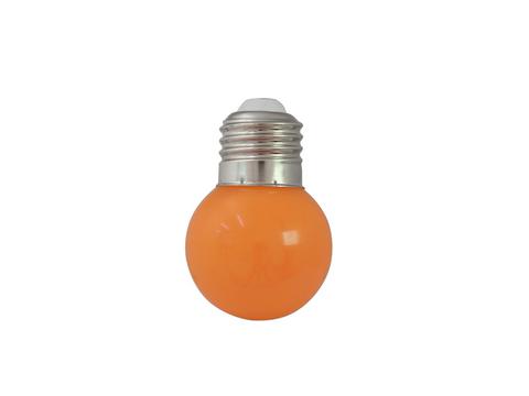 Náhradní LED žárovka 230V pro světelný řetěz, 1W, E-27, oranžová