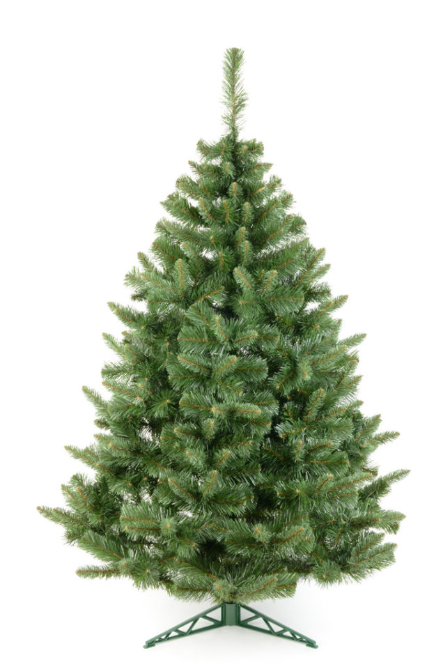 Umělý vánoční stromek Anna, borovice 2D jehličí, 150cm
