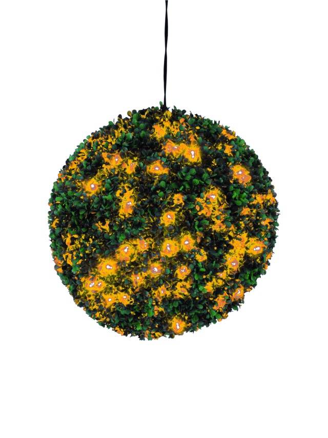 Zimostráz koule, 200 oranžových LED diod, d=40 cm