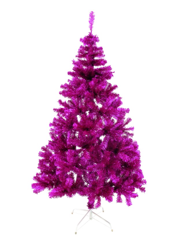 Vánoční strom, růžový, 240 cm se stojanem