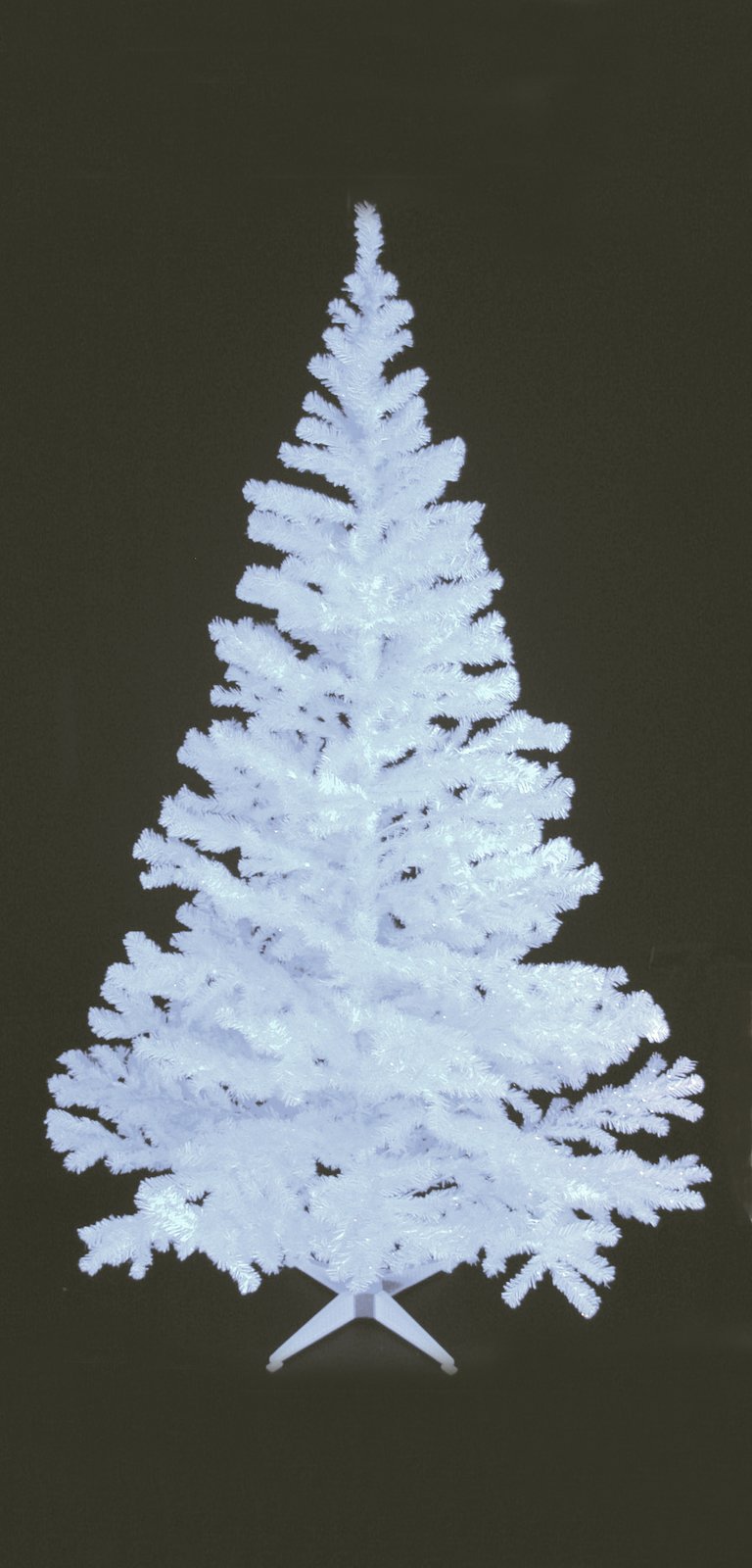 Umělý vánoční stromek UV bílý, 180 cm - rozbaleno (83500186)