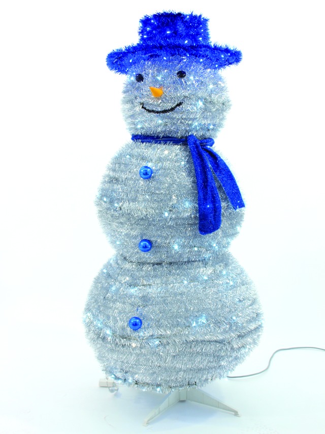 Sněhulák LED, 120cm - vánoční osvětlení