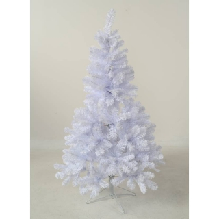 Umělý vánoční stromek jedle IMPERIAL Lux bílý, jehličí 2D, 150cm