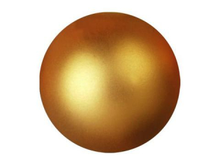 Vánoční ozdoby zlatá metalíza, 6cm, 6ks