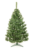 Umělý vánoční stromek, borovice 2D jehličí, 150cm